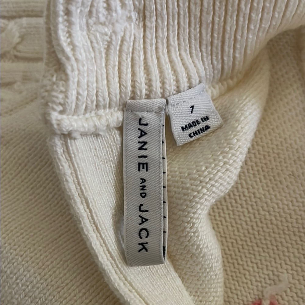Janie and Jack Girls Ski Sweater